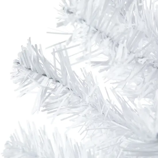 Northlight 24" White Balsam Pine Mini Artificial Christmas Tree - Unlit {5}