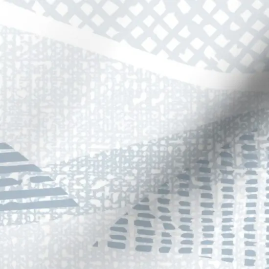 Various Fabrics by the Yard or Fat Quarter Blue Gray Waves Large Scale Neutral Geometric Abstract Ocean Modern Beach Home Custom Printed Fabric by Spoonflower {7}