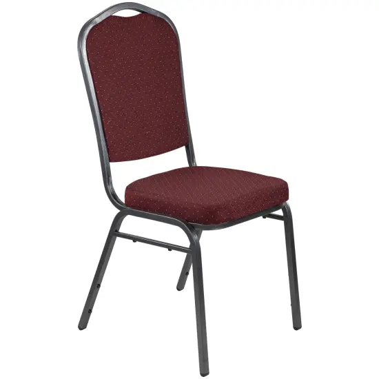 GCI Crown Back Stackable Banquet Chairs - Red - Set of 2 {6}