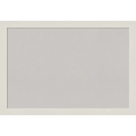 Rustic Plank Narrow Framed Corkboard, Grey Cork Rustic Plank White {1}