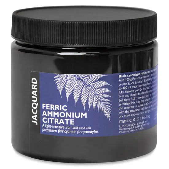 Jaquard Cyanotype - Ferric Ammonium Citrate, 1 lb {1}