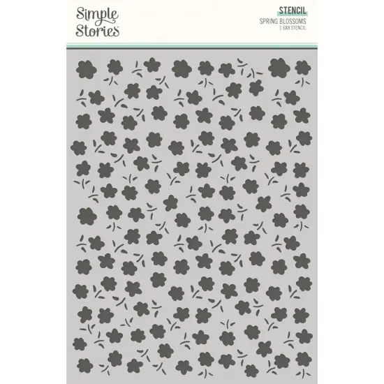 Fresh Air Stencil 6"X8"-Spring Blossoms {1}