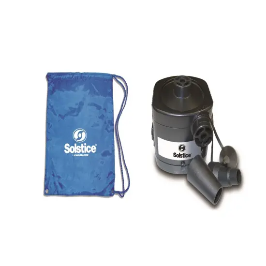 Swim Central Inflatable Striped Swimming Pool Sofa Lounge Raft - 70" - White and Blue {7}