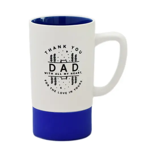 Dexsa Thank You Dad Designer Mug, Heat Resistant - 16 oz {1}