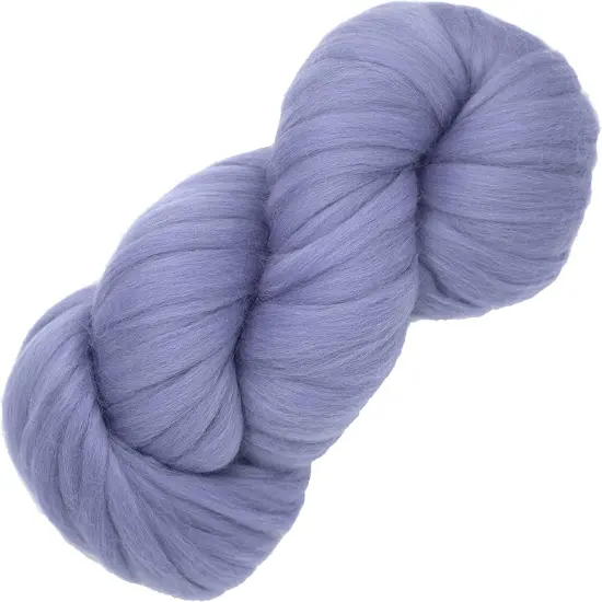 LEARN TO SPIN YARN - Beginner's Spinning Kit with Drop Spindle and Merino Pencil Roving. Choose your color. Lilac {2}