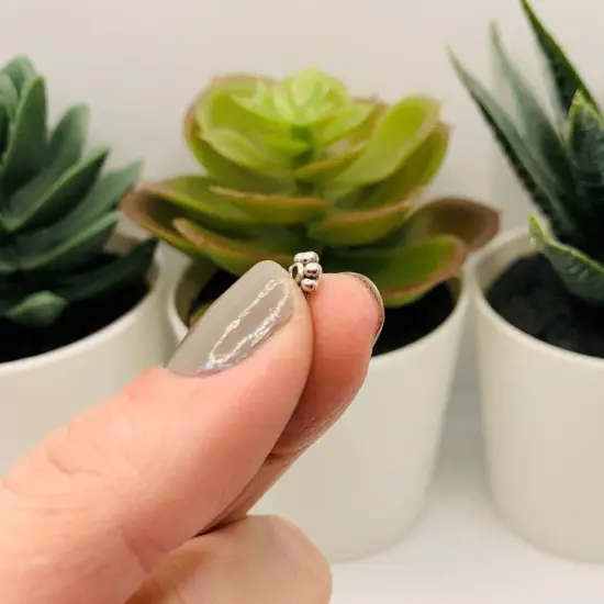 20, 50 or 100 Pieces: Tiny Flower Spacer Beads {4}