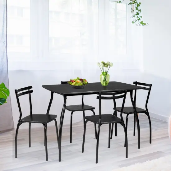 5 Pieces Dining Table Set with 4 Chairs {1}