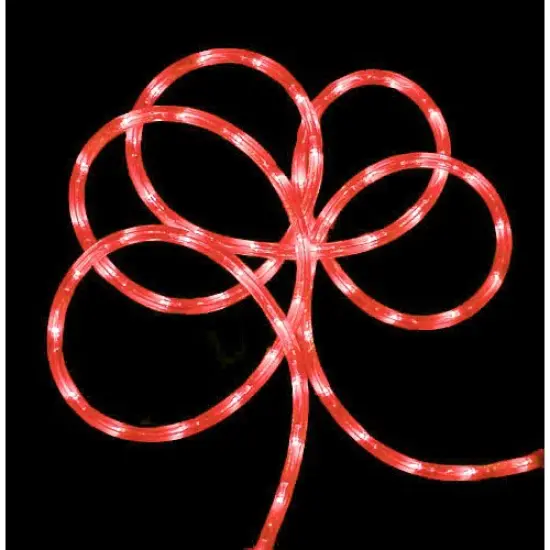 Sienna Outdoor Christmas Rope Lights - Pink Tube - Clear Lights - 12' {1}