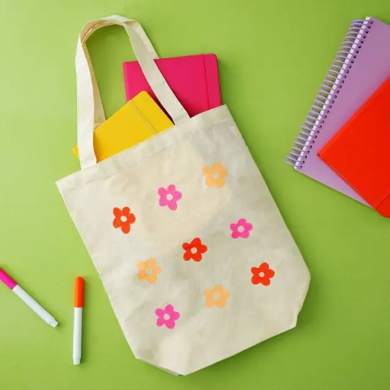 Set of 24 Bulk Blank Cotton Canvas Tote Bags for DIY Crafts, {3}