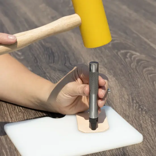 Realeather(R) Crafts Maxi Punch Set-4.8mm, 5.2mm, 5.6mm, 6.4mm, 6.8mm & 8mm {3}