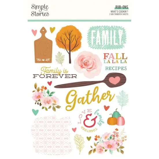 What's Cookin' ? Rub-Ons-6"X8" {1}