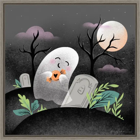 Hocus Pocus IV by Gia Graham Framed Canvas Wall Art {1}