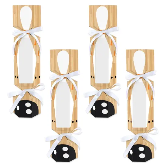 Big Dot of Happiness Strike Up the Fun - Bowling - No Snap Birthday Party or Baby Shower Party Table Favors - DIY Cracker Boxes - Set of 12 {1}