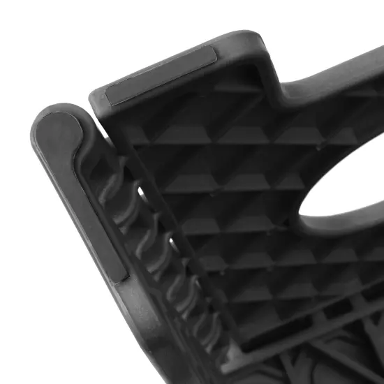 Casafield 16" Folding Step Stool with Handle, Black - Portable Collapsible Small Plastic Foot Stool for Adults - Use in the Kitchen, Bathroom and Bedroom {6}