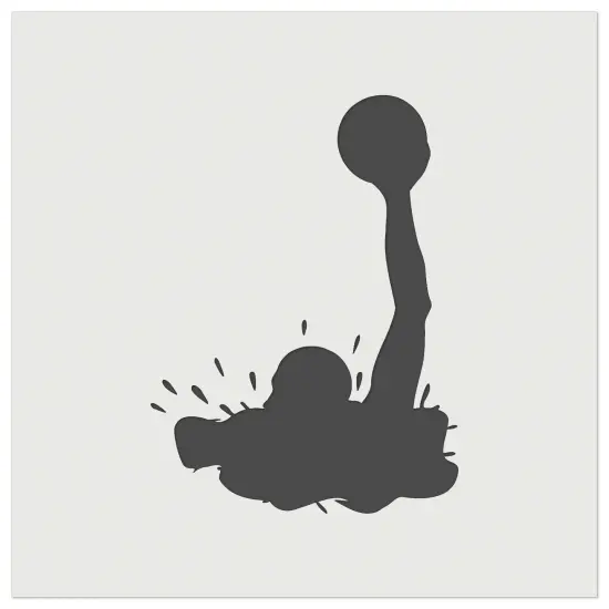 Water Polo Solid Wall Cookie DIY Craft Reusable Stencil {7}