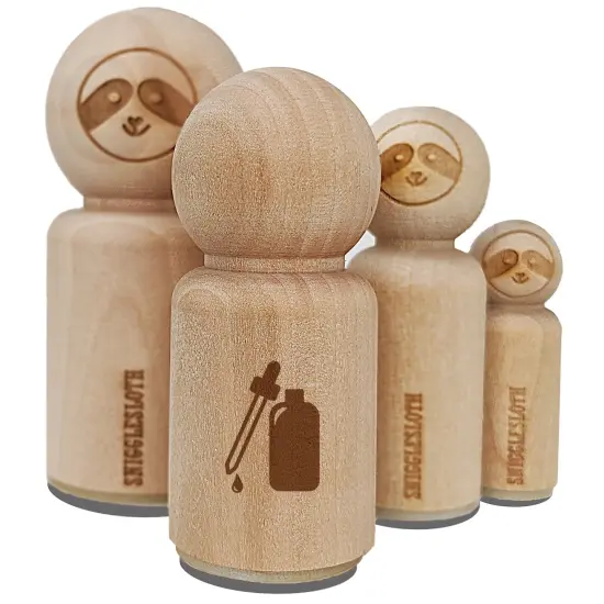 Dropper Bottle Rubber Stamp for Stamping Crafting Planners {7}