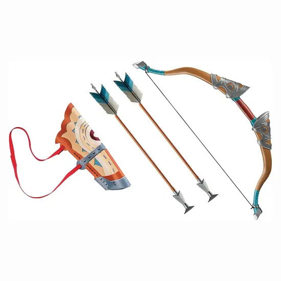 Legend of Zelda Breath Of The Wild Deluxe Costume Bow Set w/ Quiver & Arrows {1}