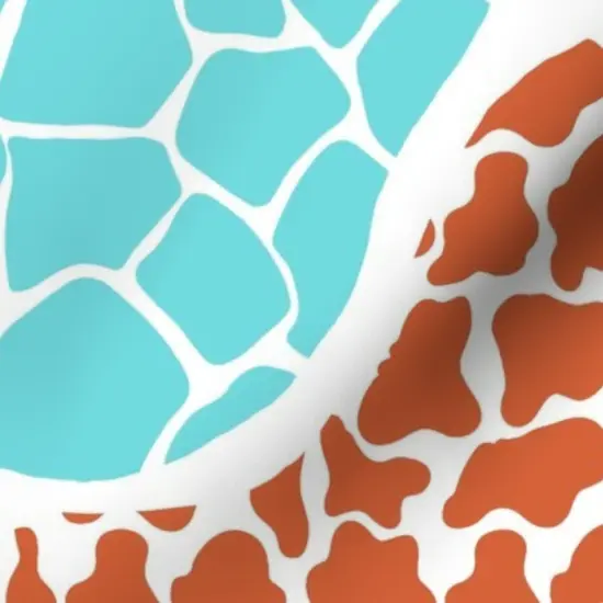 Various Fabrics by the Yard or Fat Quarter Abstract Jungle Animal Nature Zebra Leopard Cow Kitsch Custom Printed Fabric by Spoonflower {7}