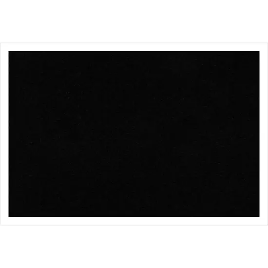 Svelte Wood Framed Corkboard, Black Cork Svelte White {1}