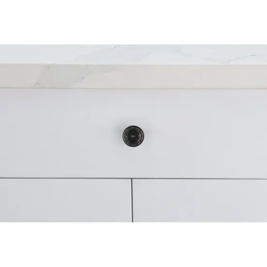 Corio 1.1" Diameter Antique Bronze Mushroom Knob Multipack (Set of 10) {2}