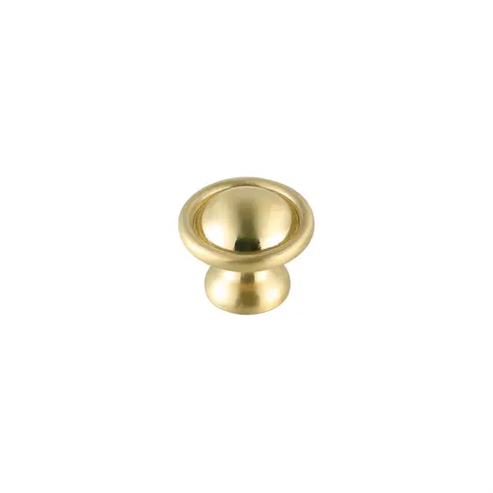 Kadea 1.2" Diameter Brushed Gold Mushroom Knob Multipack (Set of 10) {4}
