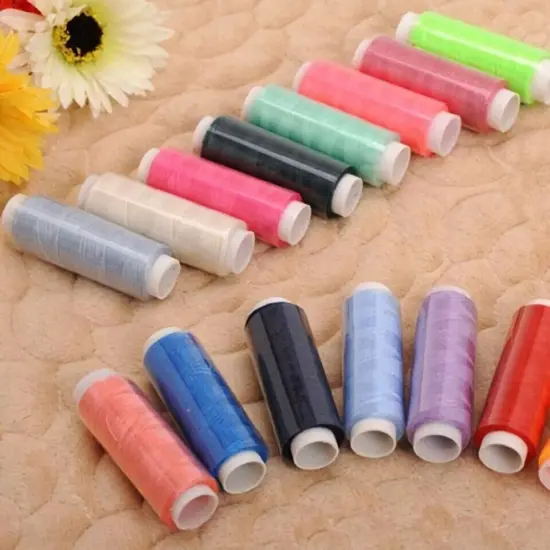 39PCS/Set Assorted Colorful Polyester Sewing Thread Spools {4}