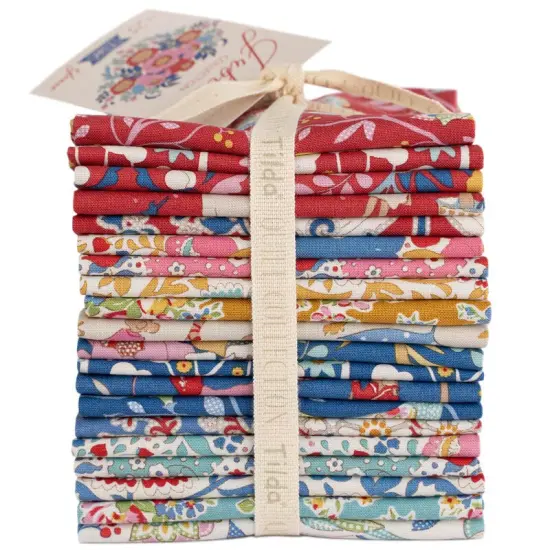 Tilda Fabrics Jubilee - 20 Fat Eights - 20"x11"- 100% Cotton {1}