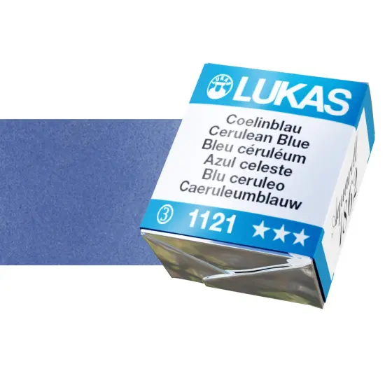 LUKAS 1862 Aquarell Artists' Watercolor Pans, Half Pan - Vibrant Professional Grade Watercolor Paint - Easy-to-Wet, Intense Color, Long-lasting - Ideal for Professional Watercolorists {2}