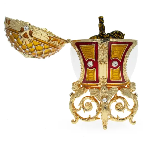 1910 Alexander III Equestrian Royal Imperial Easter Egg {5}