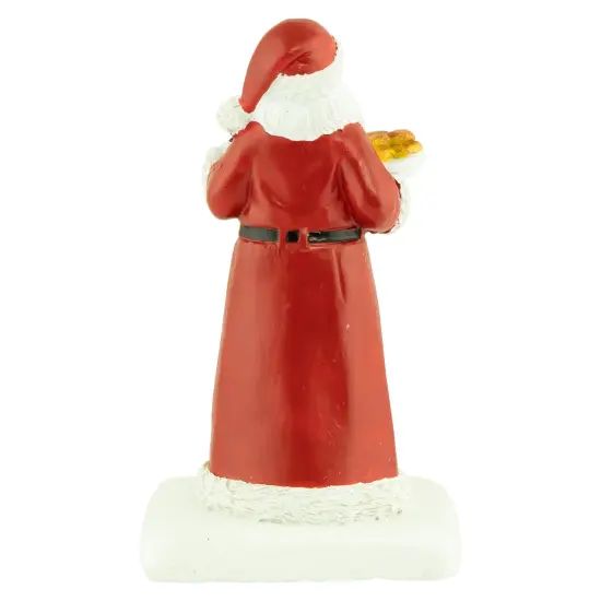 Northlight 7" Santa with Cookies and Hot Cocoa Christmas Stocking Holder Red {5}