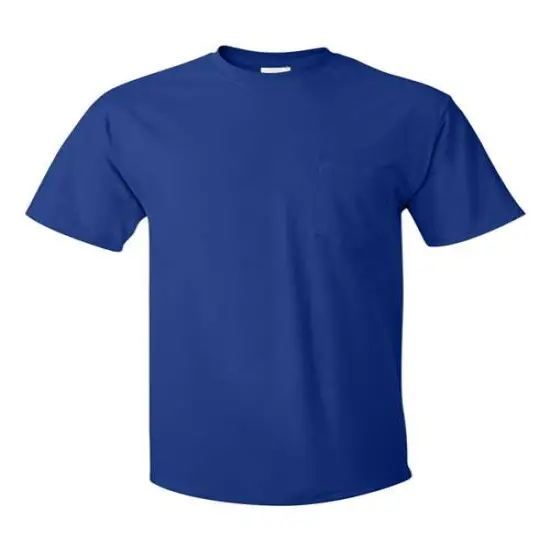 Hanes&reg; Authentic Pocket T-Shirt Deep Royal {1}