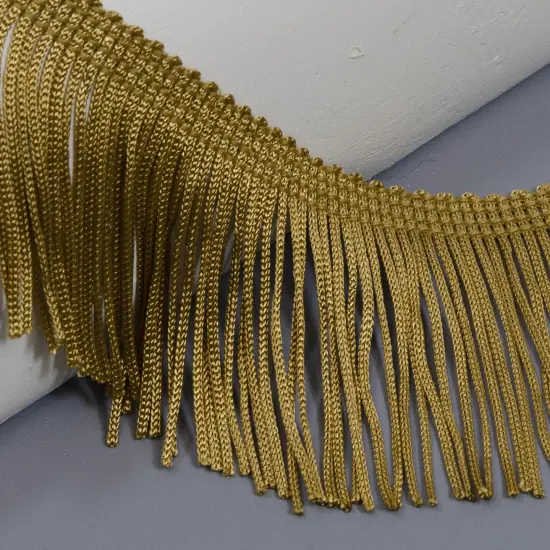 5 Yards of 2" Chainette Fringe Trim | 5 yard cut Cocoa {4}