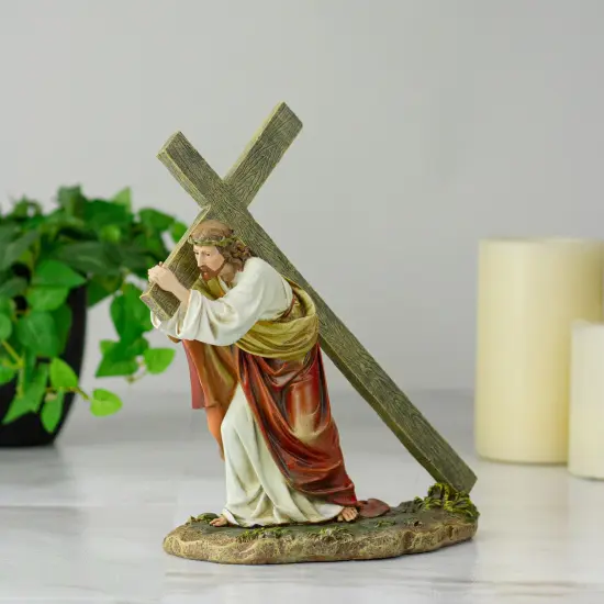 Roman Joseph's Studio Way Of The Cross Jesus Christ Easter Figurine - 9.5" Multi {3}