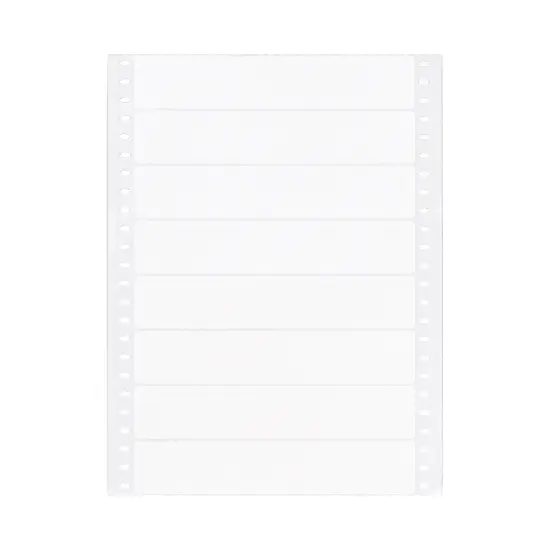 Avery White Computer Labels, 1-7/16" x 4", Dot Matrix Labels and Pin-Feed Labels, 5,000 Total (4014) {4}