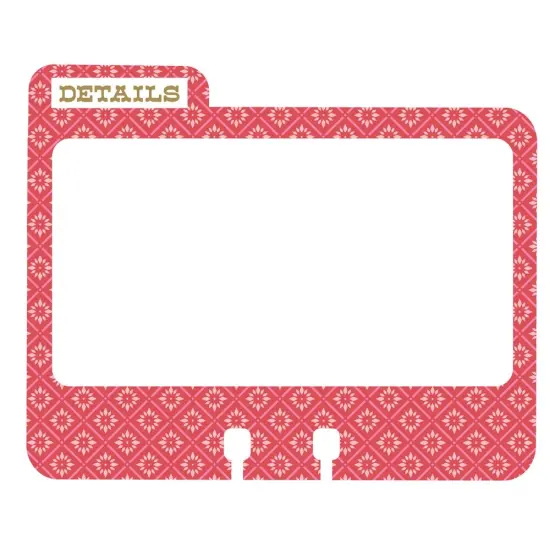 Noteworthy Chipboard Frames-6/Pkg {3}