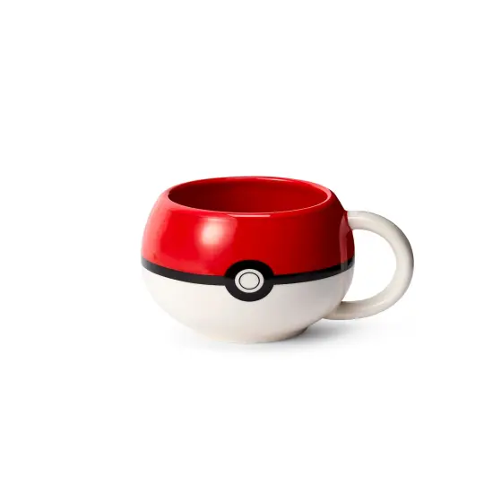 Pokemon Pokeball Molded Ceramic Coffee Mug {1}