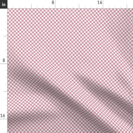 Various Fabrics by the Yard or Fat Quarter Spring Summer Lilac Pretty Checker Checkerboard Checkers Chequerboard Custom Printed Fabric by Spoonflower {2}