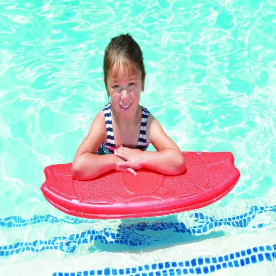 Swim Central 29" Red Underwater Swimming Pool Surf Board {4}