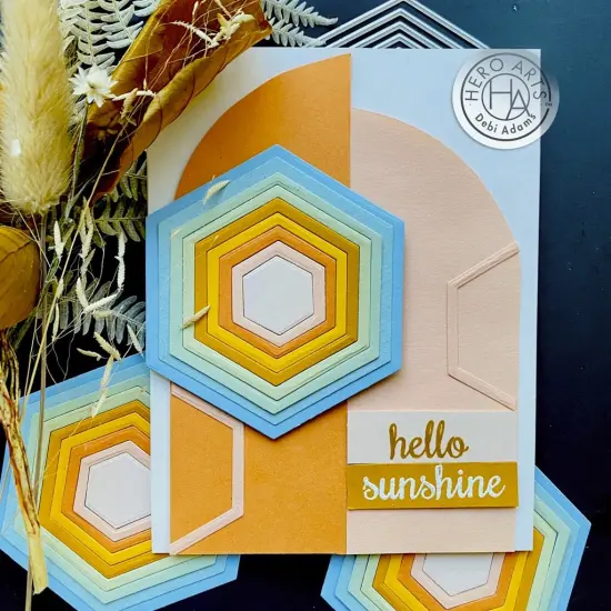 Hero Arts Infinity Dies-Hexagon {3}