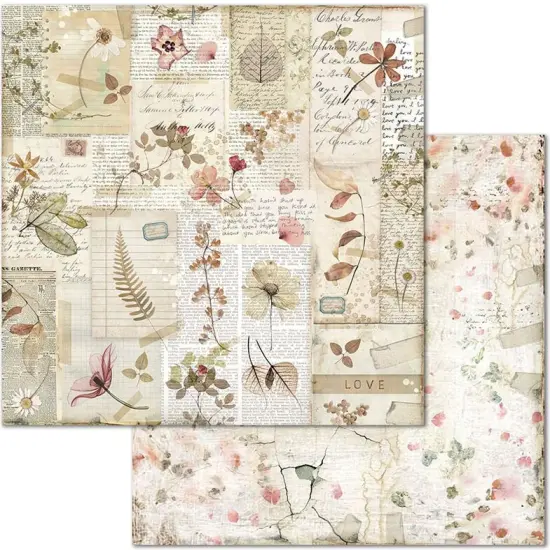 Stamperia Double-Sided Paper Pad 8"X8" 10/Pkg-Imagine, 10 Designs/1 Each {7}