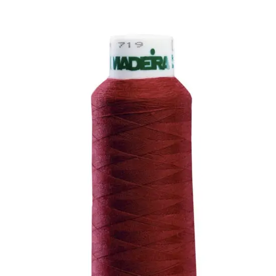 Aerolock Polyester Serger Thread --- 2,000 Yds --- Burgundy Color -- Ref. # 8811 by Madeira&reg; {2}