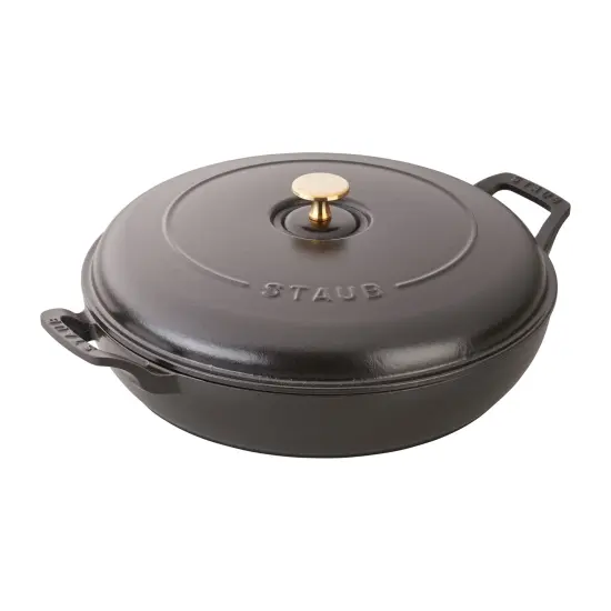 STAUB Cast Iron 3.5-qt Braiser {4}