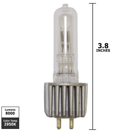 HPL 375w lamp 115v OSRAM HPL375/115X Long Life Halogen Light bulb {2}