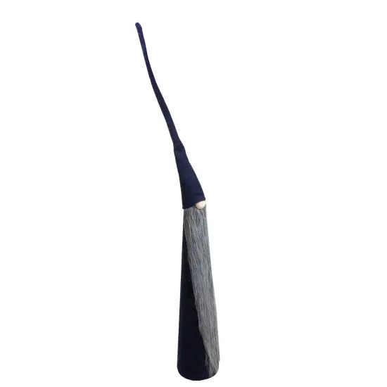 Northlight Tall Cone Gnome with Long Beard Christmas Figure - 32" - Navy Blue and Gray {3}