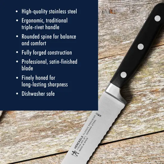 Henckels Classic Precision 8-inch Bread Knife {4}