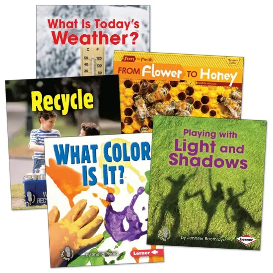 Kaplan Early Learning Company Learn with Me Science Books - Set of 5 {1}