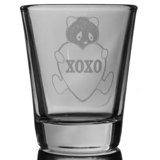 2oz XOXO Panda Shot Glass - Wild Life {4}