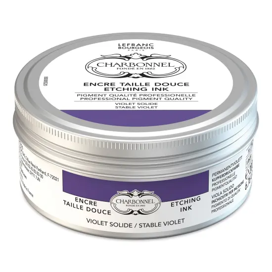 Charbonnel Etching Ink - Stable Violet, 200 ml {1}
