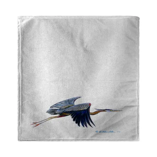 Betsy Drake Eddie's Blue Heron Beach Towel {1}
