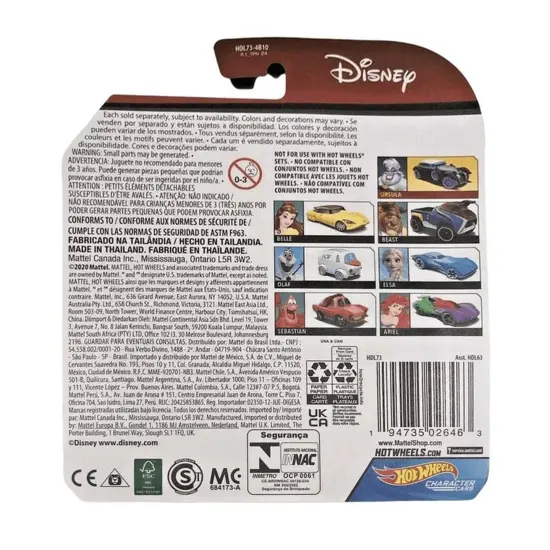 Disney Hot Wheels Character Car | Ursula {4}